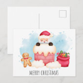 Carte postale Noël mignonne (Devant / Derrière)