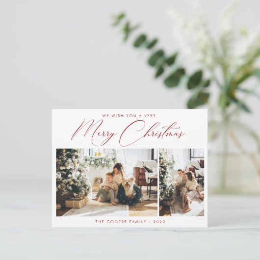 Carte postale | Noël moderne (Debout devant)