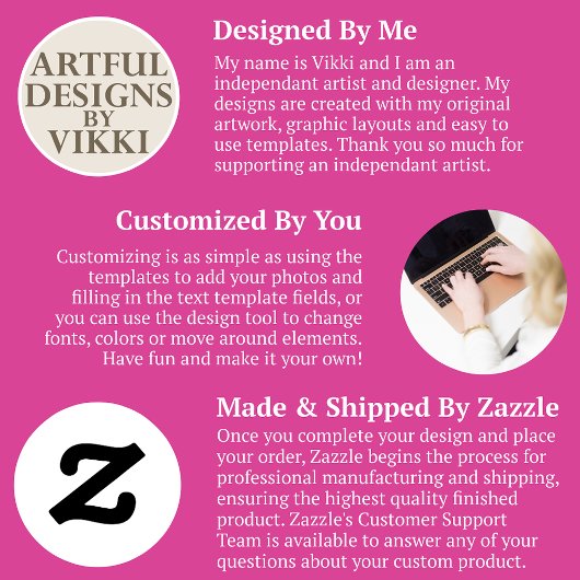 Carte Postale Noël Moderne Simple Minimal Rose Chaud Fa La