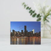 Carte Postale Noël - New York City skyline (Debout devant)