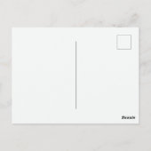 Carte postale Noël Nouveau-né (Dos)