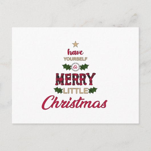Carte Postale Noël Père Noël Geek Cool Drôle idée cadeau de Noël (Devant)