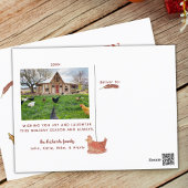 Carte postale Noël Pun Poulets de Noël