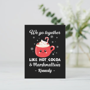 Carte Postale Noël romantique et drôle