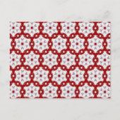 Carte Postale Noël rouge (Devant)