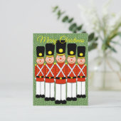 Carte postale Noël Soldat (Debout devant)