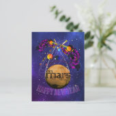 Carte Postale Noël sur MARS (Debout devant)