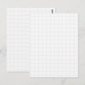 Carte Postale Noël | Thanksgiving | Chemises et cadeaux famille (Devant / Derrière)