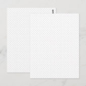 Carte Postale Noël | Thanksgiving | Chemises et cadeaux famille (Devant / Derrière)