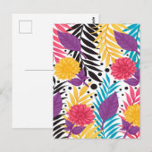 Carte Postale Noël | Thanksgiving | Chemises et cadeaux famille (Devant / Derrière)