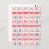 Carte Postale Noël | Thanksgiving | Chemises et cadeaux famille (Devant / Derrière)