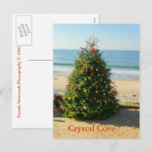 Carte postale Noël Tree Holiday (Devant / Derrière)