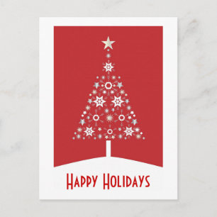 Carte postale Noël Tree Holiday