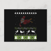 Carte Postale Noël Vilain Plongée Plongée Plongée Xmas Pj Pajama (Devant)