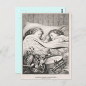 Carte Postale Noël Vintage (Devant / Derrière)