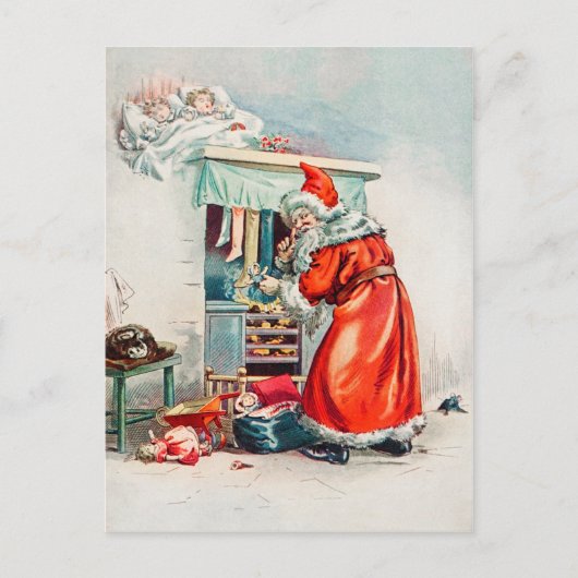 Carte Postale Noël vintage (Devant)
