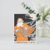 Carte Postale Noël vintage (Debout devant)