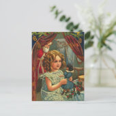 Carte Postale Noël vintage (Debout devant)