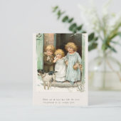 Carte Postale Noël vintage (Debout devant)