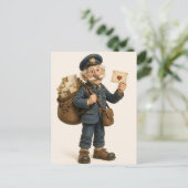 Carte Postale Noël Vintage (Debout devant)