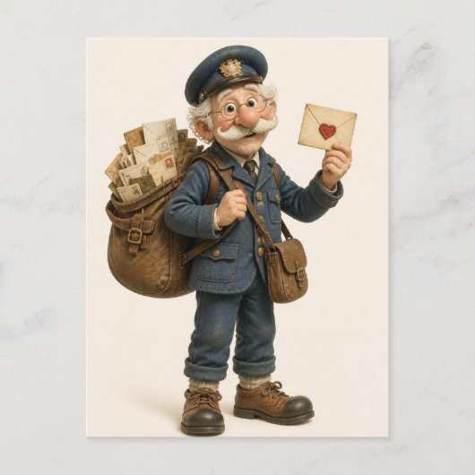 Carte Postale Noël Vintage (Devant)