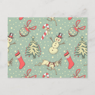 Carte Postale Noël vintage