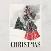 Carte Postale Noël vintage (Devant)