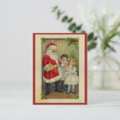 Carte Postale Noël vintage (Debout devant)