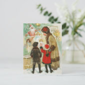 Carte Postale Noël vintage (Debout devant)