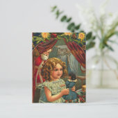 Carte Postale Noël vintage (Debout devant)