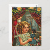 Carte Postale Noël vintage (Devant / Derrière)