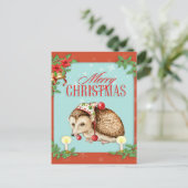 Carte Postale Noël vintage (Debout devant)