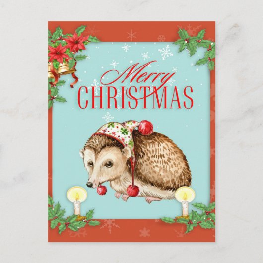 Carte Postale Noël vintage (Devant)