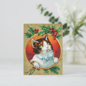 Carte Postale Noël vintage (Debout devant)