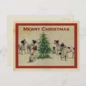 Carte Postale Noël vintage (Devant / Derrière)