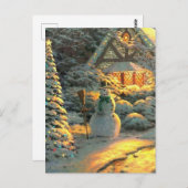 Carte Postale Noël vintage (Devant / Derrière)