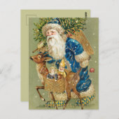 Carte Postale Noël vintage (Devant / Derrière)