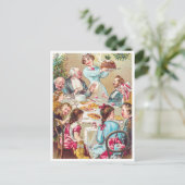 Carte Postale Noël vintage (Debout devant)