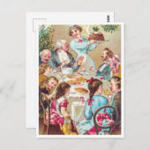 Carte Postale Noël vintage (Devant / Derrière)