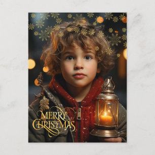 Carte Postale Noël. Vintage. Félicitation.