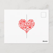 Carte Postale Noël Voeux Chien Chiot Baisers Joli Animal Personn (Dos)