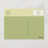 Carte Postale noeud celtique (Dos)