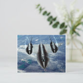 Carte Postale noir (Debout devant)