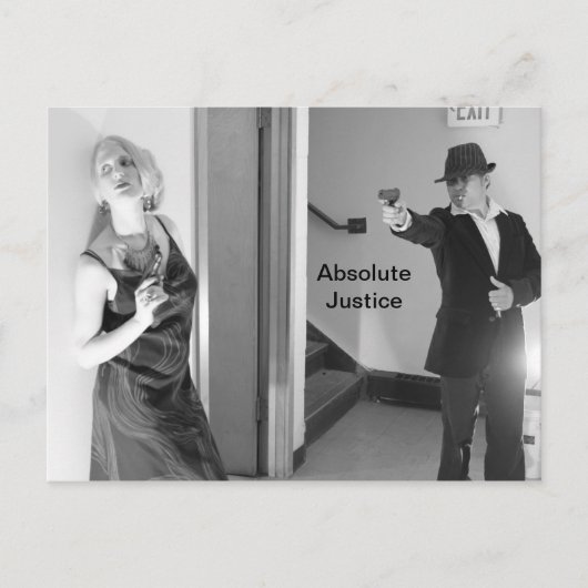 Carte postale Noir (Devant)