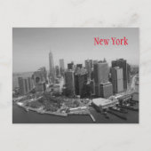 Carte Postale Noir blanc New York (Devant)
