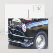 Carte Postale Noir classique (Devant / Derrière)