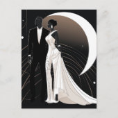 CARTE POSTALE NOIR ELEGANCE #1 POSTCARD (Devant)