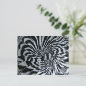 Carte Postale Noir en blanc (Debout devant)