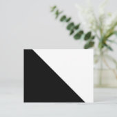 Carte Postale Noir et blanc (Debout devant)