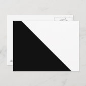 Carte Postale Noir et blanc (Devant / Derrière)